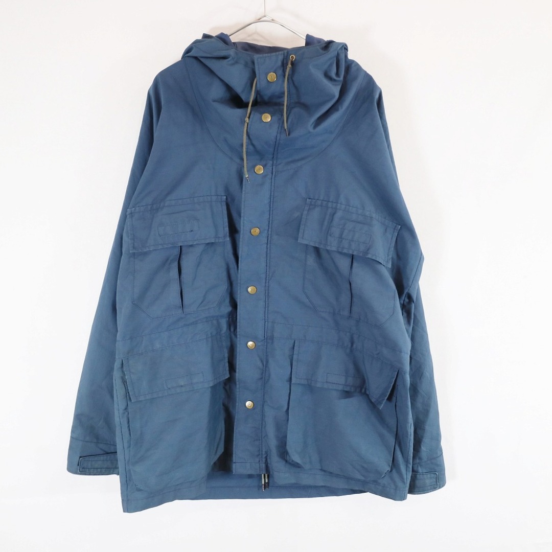 SALE/ 80年代 Eddie Bauer エディーバウアー マウンテンパーカー 防寒  防風  アウトドア ネイビー (メンズ -- XL相当)   N7250