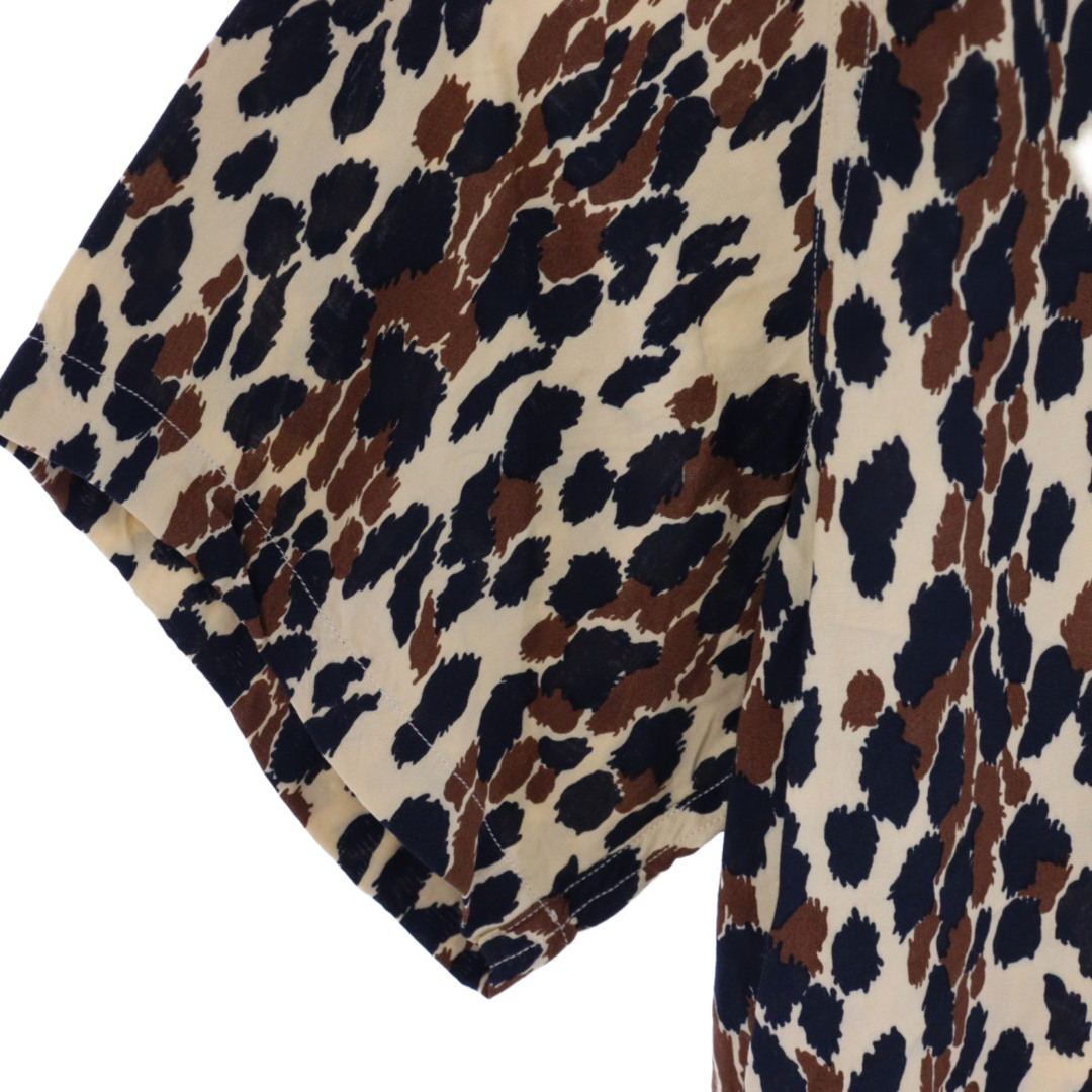 WACKO MARIA(ワコマリア)のWACKO MARIA ワコマリア LEOPARD S/S HAWAIIAN SHIRT レオパード柄半袖シャツ イエロー/ブラウン メンズのトップス(シャツ)の商品写真