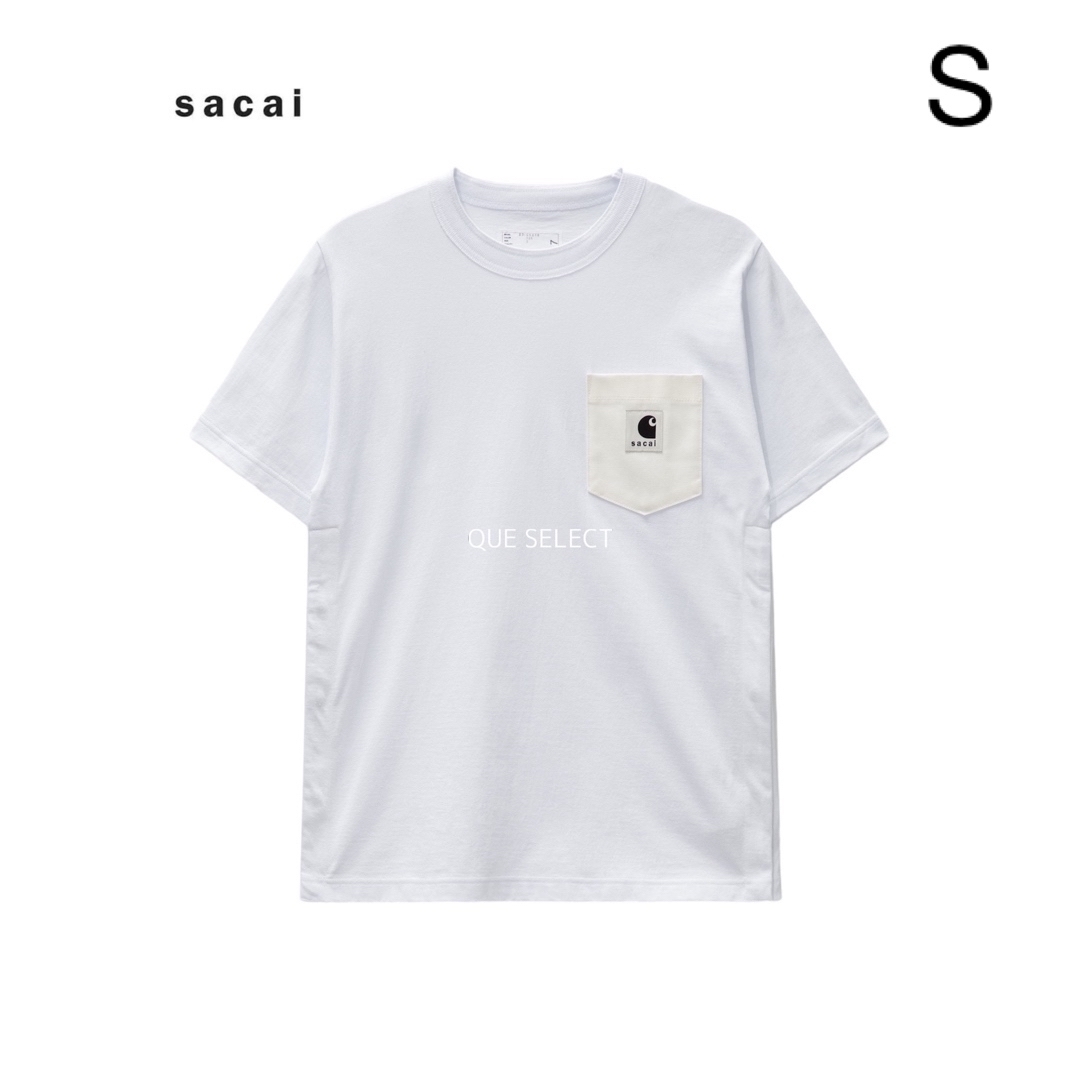 新品未使用　23AW SACAI × CARHARTT WIP T-SHIRT