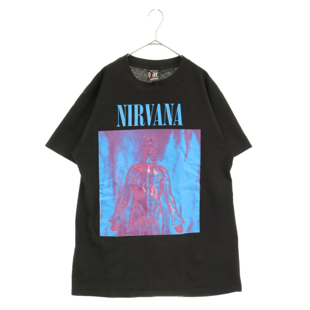 VINTAGE ヴィンテージ 90s NIRVANA SLIVER Kurt Cobain VINTAGE TShirt ヴィンテージ ニルヴァーナ スリヴァー カートコバーン 半袖Tシャツ カットソー ブラック