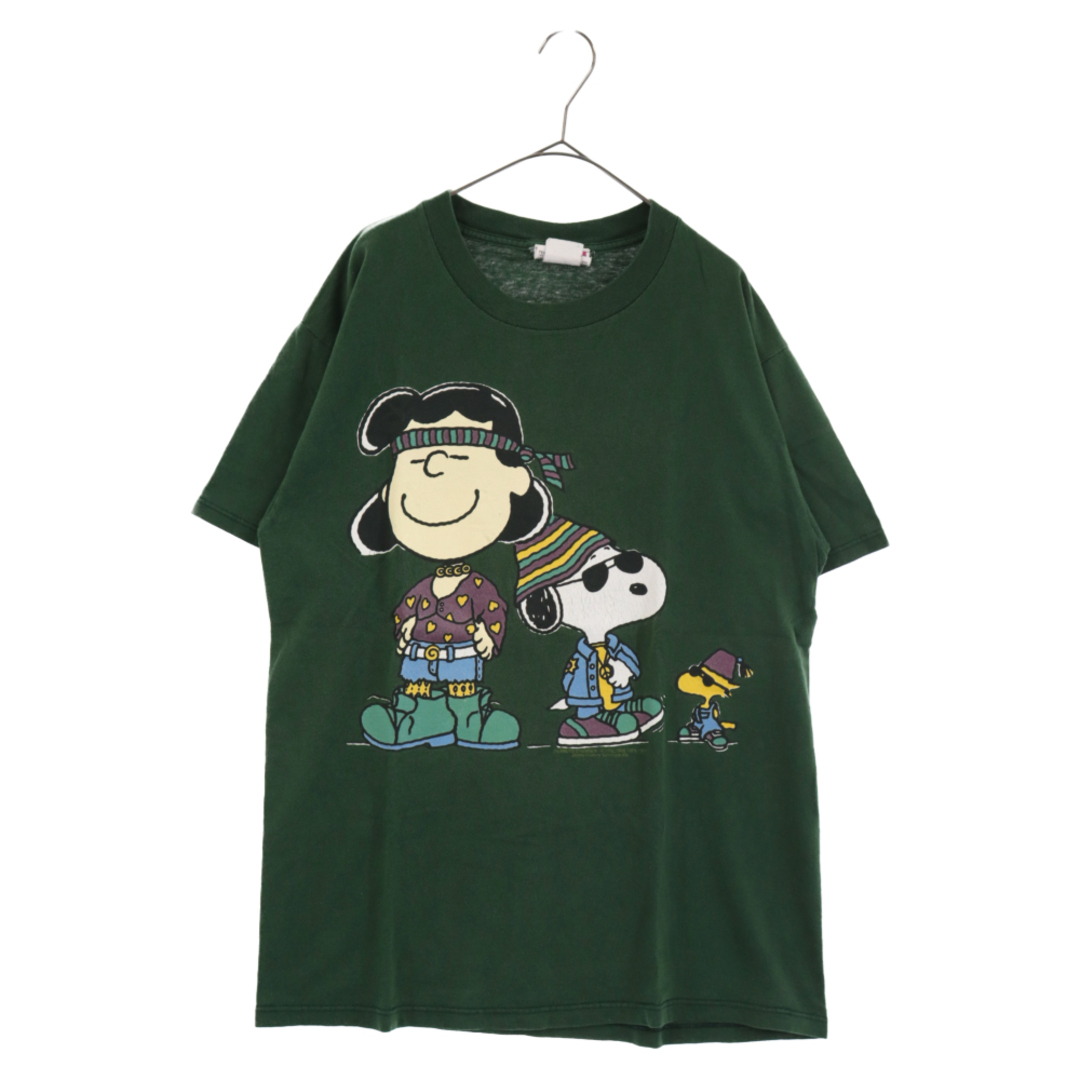 80年代ランク80年代 UNKNOWN SNOOPY スヌーピー キャラクタープリントTシャツ メンズM ヴィンテージ /eaa356053