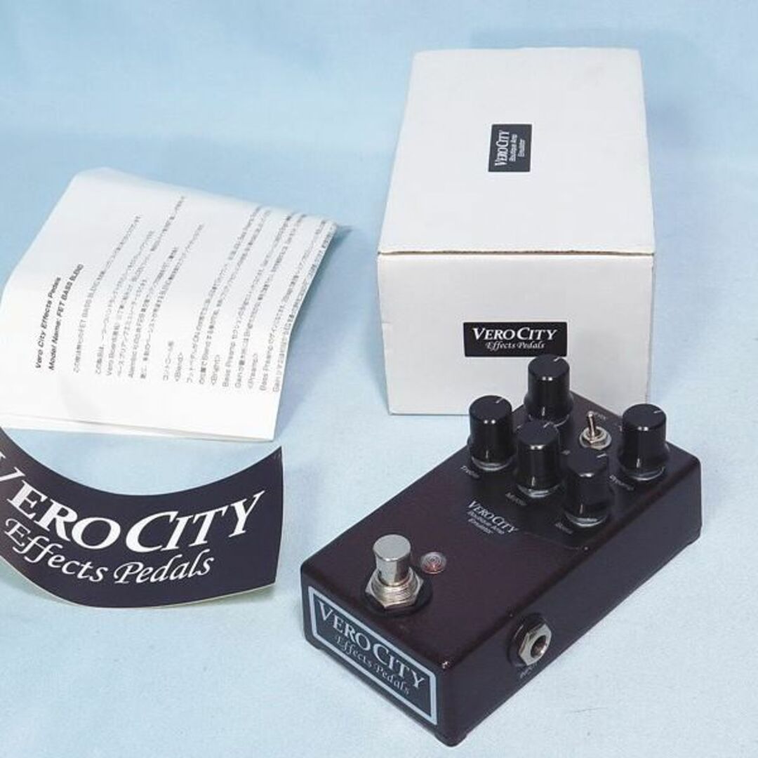 エフェクターVeroCity Effects Pedals FET BASS BLEND