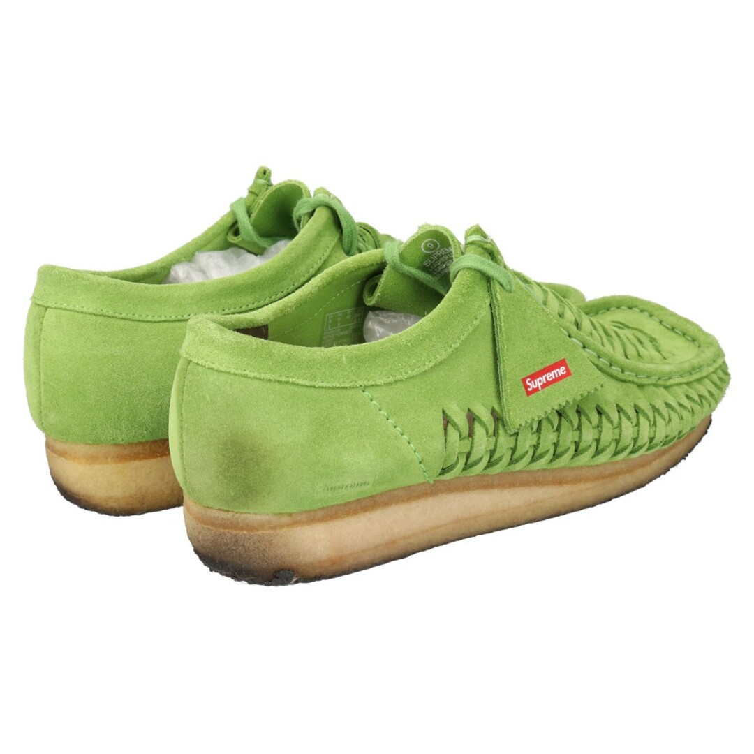 SUPREME シュプリーム 21AW×CLARKS Originals Woven Wallabee×クラークス ウービン ワラビー ローカットシューズ ベージュ US8.5/JP26.5M