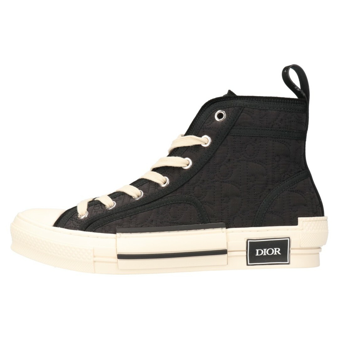 DIOR ディオール B23 HIGH TOP SNEAKER 3SH118ZBK オブリークキャンバス ハイカットスニーカー ブラック