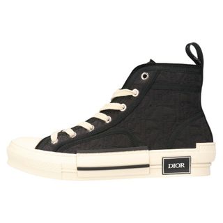 ディオール(Dior)のDIOR ディオール B23 HIGH TOP SNEAKER 3SH118ZBK オブリークキャンバス ハイカットスニーカー ブラック(スニーカー)