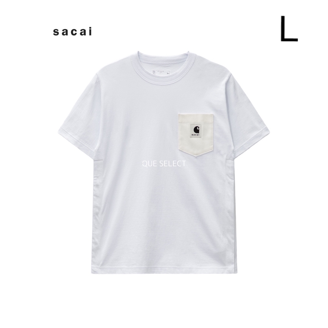 新品未使用　23AW SACAI × CARHARTT WIP T-SHIRT