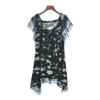 ツモリチサト(TSUMORI CHISATO)のTSUMORI CHISATO Tシャツ・カットソー 2(M位) 黒x白等 【古着】【中古】(カットソー(半袖/袖なし))