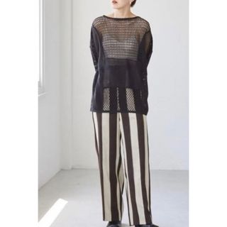 トゥデイフル(TODAYFUL)のTODAYFUL Jacquard Stripe Pants(カジュアルパンツ)