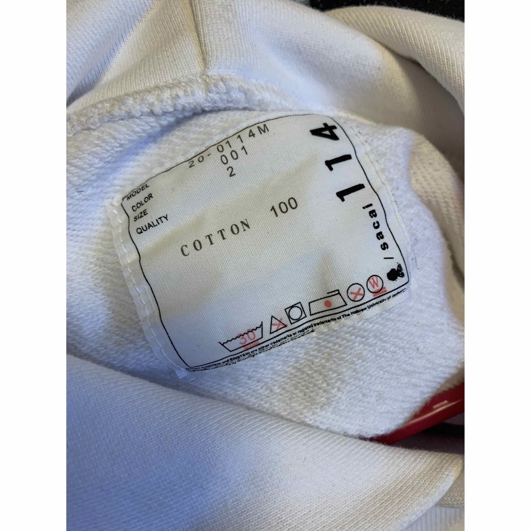 sacai - 正規 20AW sacai サカイ アインシュタイン パーカーの sacai - 正規 20AW sacai サカイ アインシュタイン パーカーの