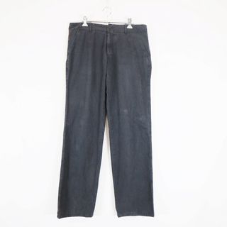 ヒューゴボス(HUGO BOSS)のHUGO BOSS ヒューゴボス ナイロンパンツ カジュアル ブラック (メンズ 34) 中古 古着 N7334(その他)