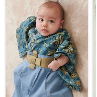 スウィートマミー(SWEET MOMMY)の【美品】袴ロンパース（80cm）スウィートマミー(和服/着物)