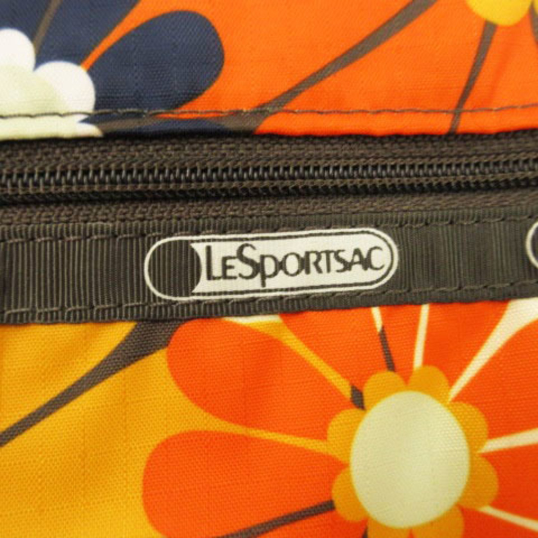 LeSportsac(レスポートサック)のレスポートサック 花柄 ショルダーバッグ オレンジ ネイビー系 レディースのバッグ(ショルダーバッグ)の商品写真