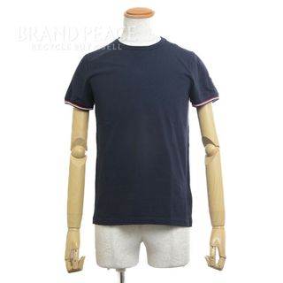 モンクレール(MONCLER)のモンクレール Tシャツ コットン メンズ ネイビー Sサイズ(Tシャツ/カットソー(半袖/袖なし))