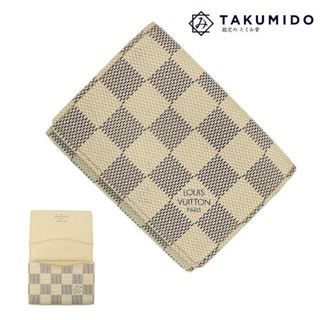 ヴィトン(LOUIS VUITTON) ダミエ・アズール 名刺入れ/定期入れ(メンズ