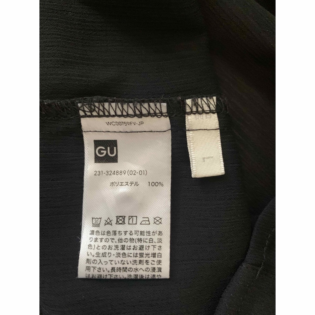 GU(ジーユー)のGUシアーロングシャツ レディースのトップス(シャツ/ブラウス(長袖/七分))の商品写真