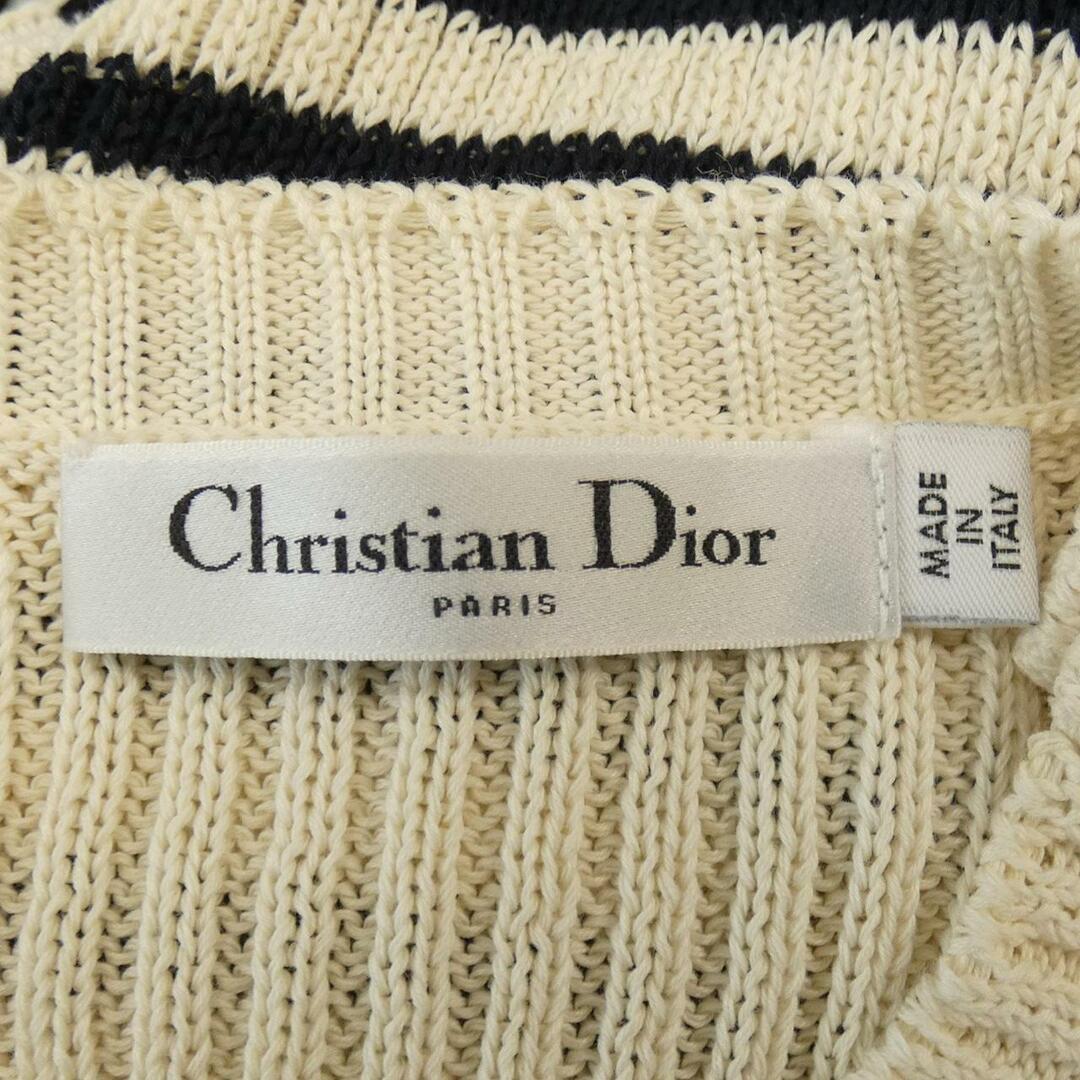 Christian Dior リネン混透かし編みニット 7790 秋