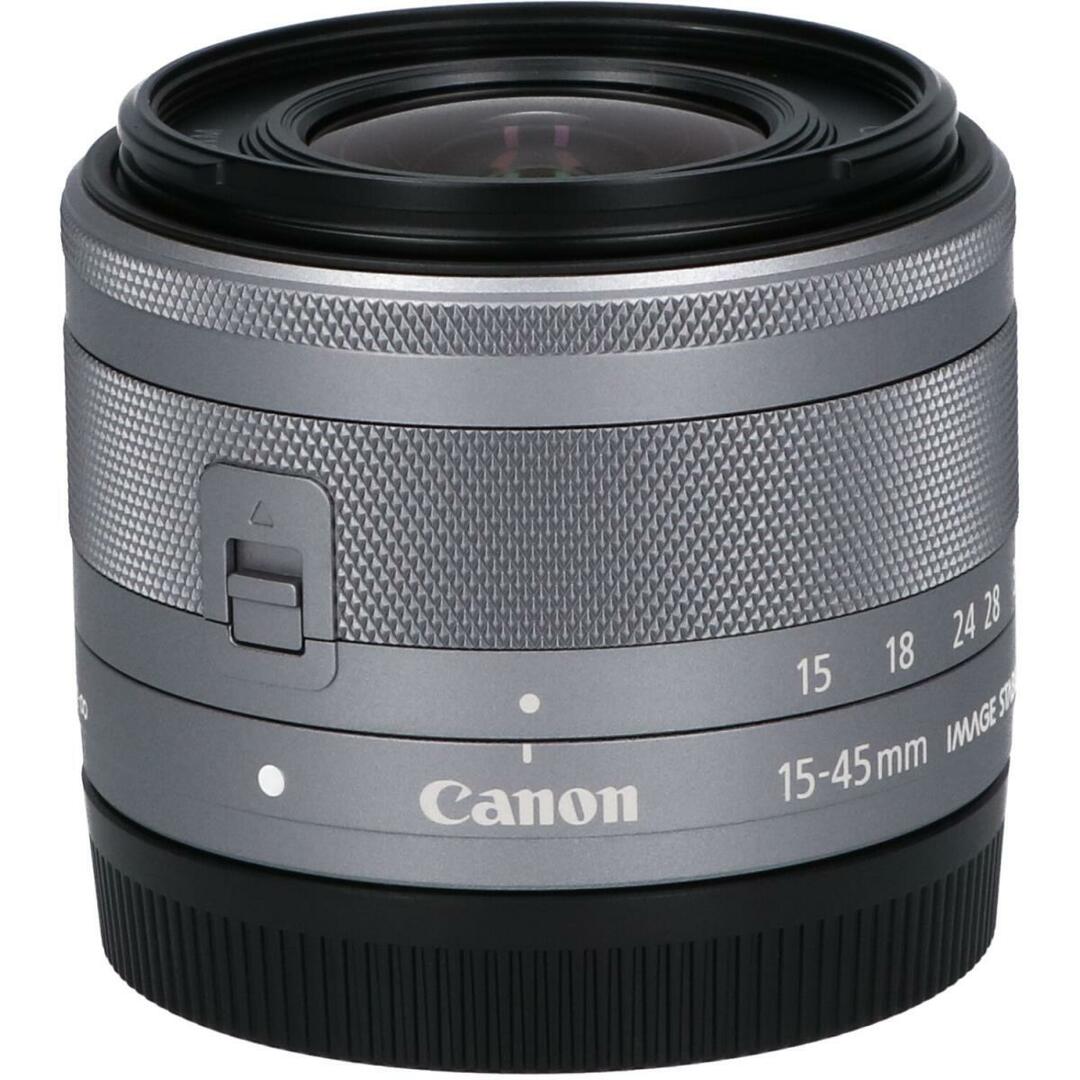 ＣＡＮＯＮ　ＥＦ－Ｍ１５－４５ｍｍ　Ｆ３．５－６．３ＩＳ　ＳＴＭ銀