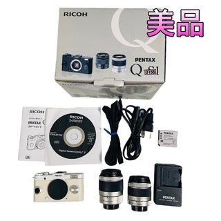 美品 RICOH PENTAX Q−S1＋レンズ2本セット