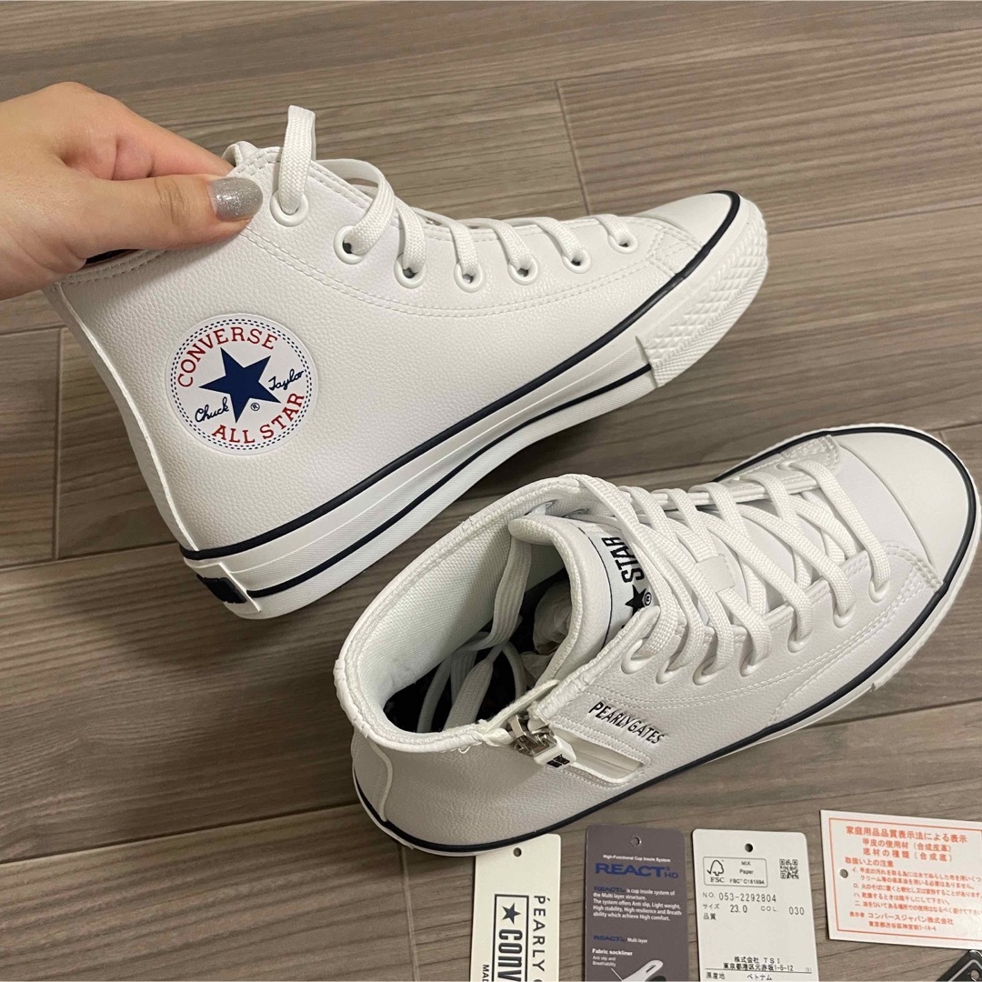 PEARLY GATES × CONVERS ローカット スパイクレス 23cm-