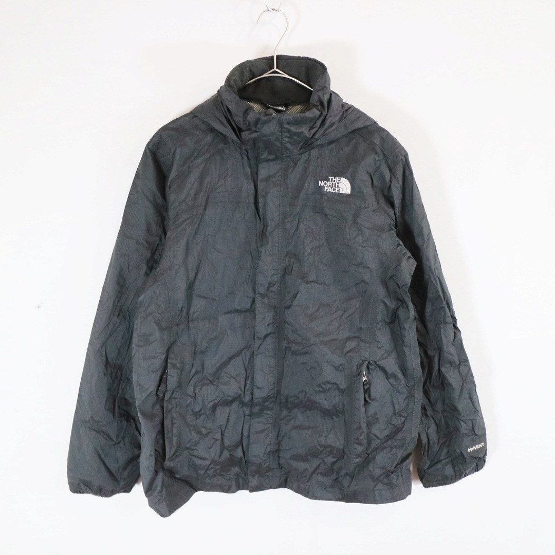 THE NORTH FACE(ザノースフェイス)のSALE/ THE NORTH FACE ノースフェイス HYVENT マウンテンパーカー 防寒  防風  アウトドア キャンプ ブラック (ボーイズ XL)  N7393 メンズのジャケット/アウター(その他)の商品写真