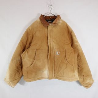 カーハート(carhartt)のSALE/ Carhartt カーハート トラディショナル ジャケット ワーク ダック地 ベージュ (メンズ 64)  N7413(その他)