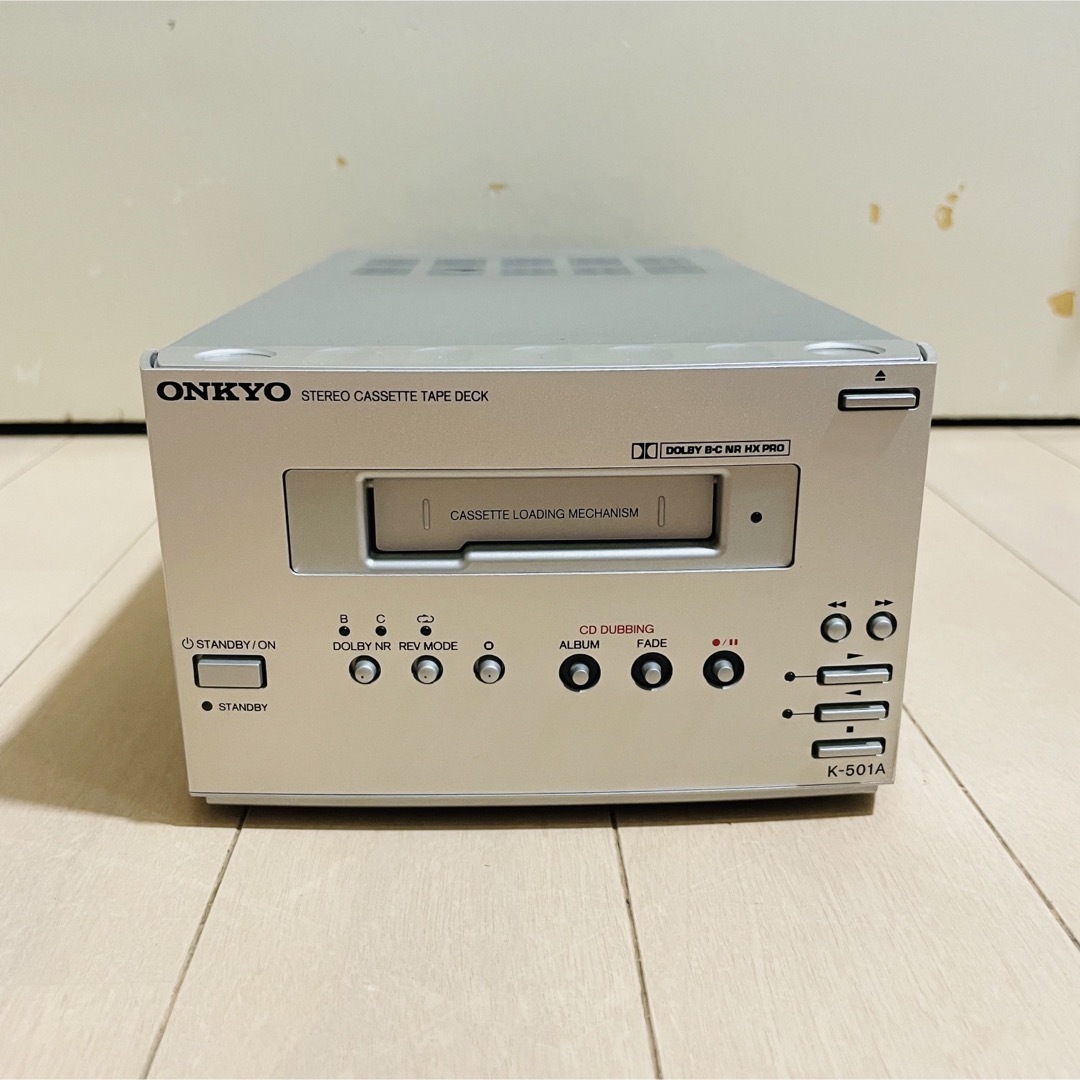 【動作確認済み】ONKYO カセットデッキ K-501A