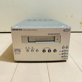 オンキヨー(ONKYO)の【動作確認済み】ONKYO カセットデッキ K-501A(その他)