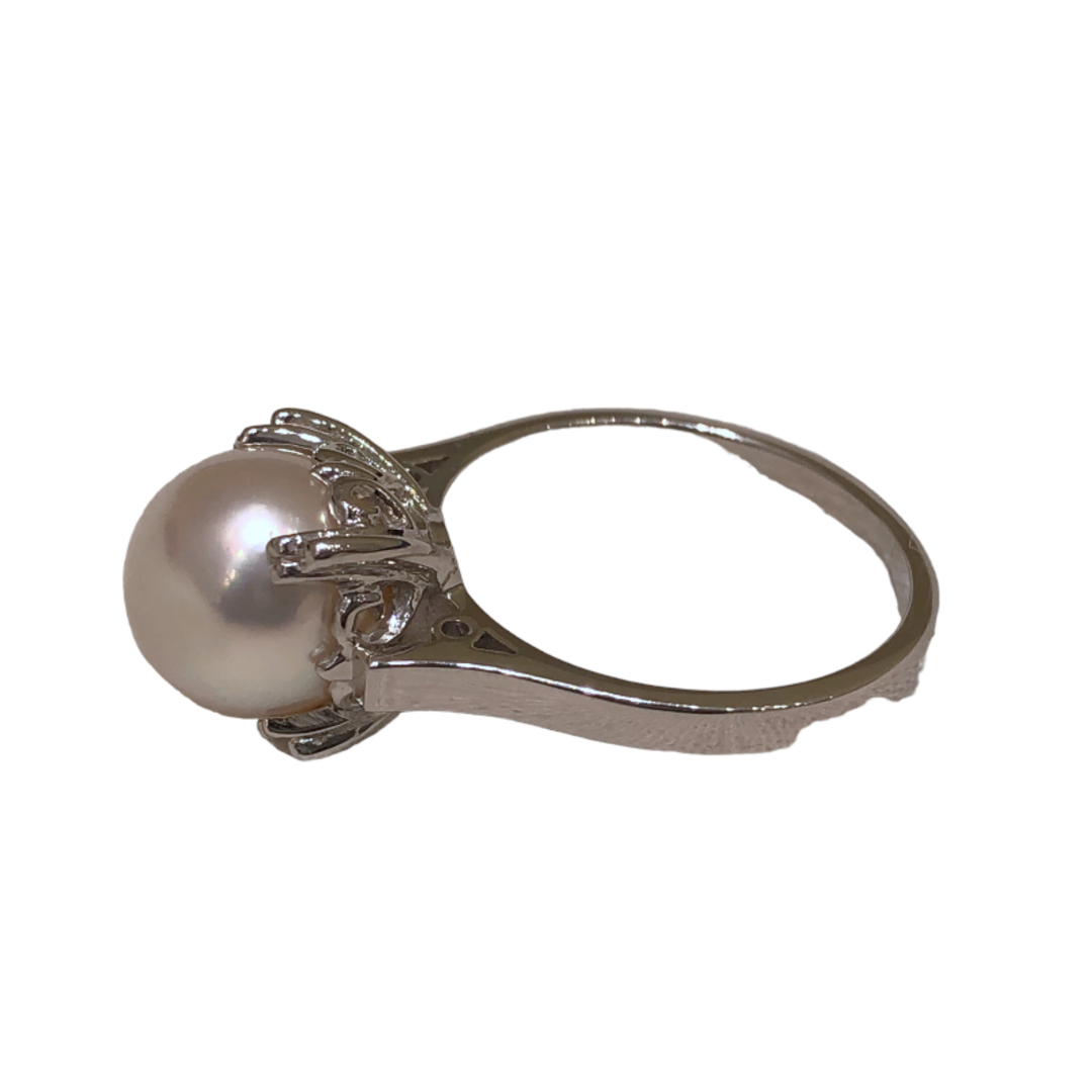 タサキ TASAKI Pt900 パールリング #10 Pt900プラチナ Pt900