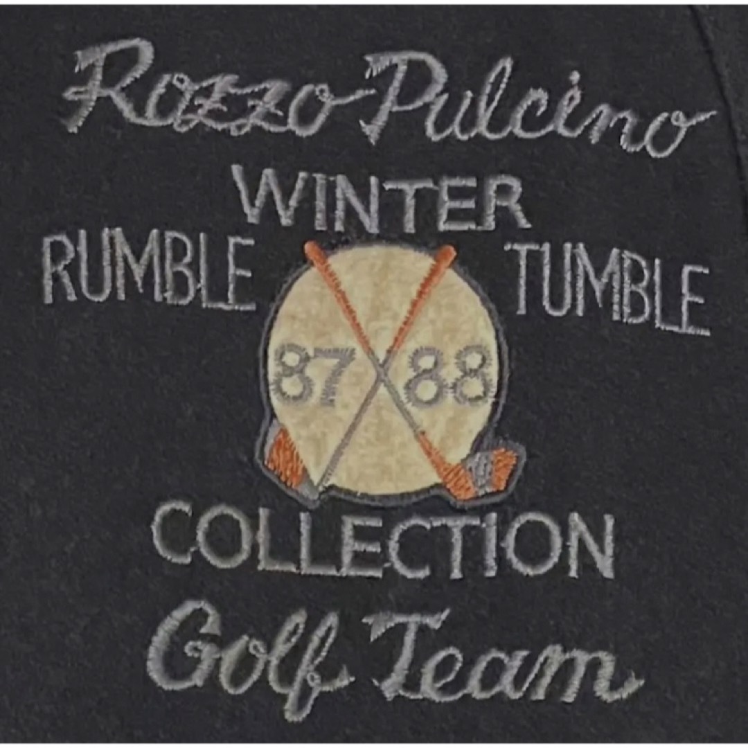 ROZZO PULCINO スタジャン 刺繍 牛革レザー ワッペン ROZZO PULCINO スタジャン 刺繍 牛革レザー ワッペン