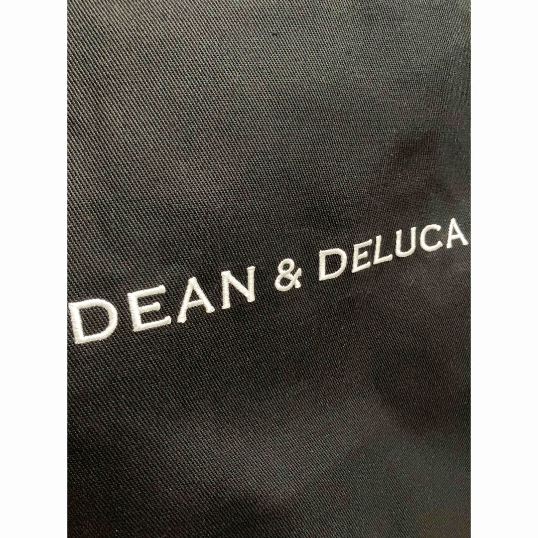DEAN & DELUCA(ディーンアンドデルーカ)のdean&deluca   20周年限定 コットンツイル　トートバッグ　ブラック エンタメ/ホビーのコレクション(その他)の商品写真