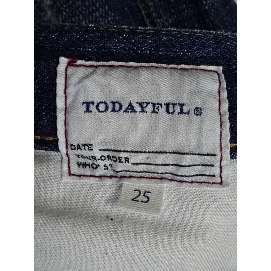 TODAYFUL(トゥデイフル)のトゥデイフル☆JOSH's Denim☆濃紺ダメージスキニー☆25☆ レディースのパンツ(デニム/ジーンズ)の商品写真