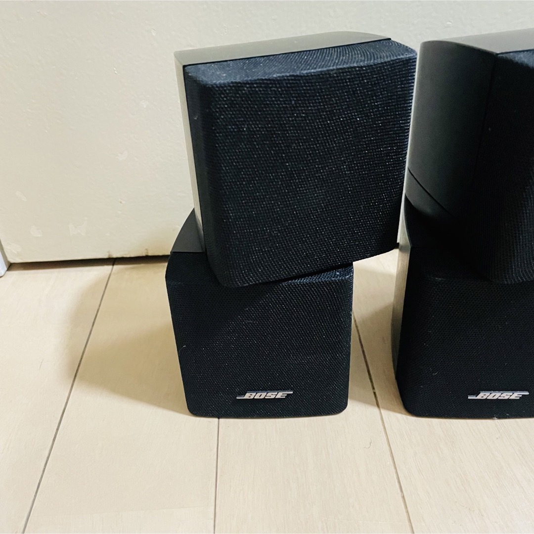 1250 BOSE ボーズ ダブルキューブ サテライトスピーカー スタンド付-