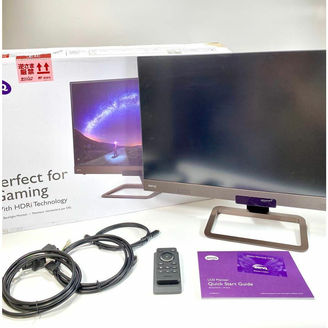 【箱付き】BenQ MOBIUZ EX2780Q ゲーミングモニター【送料無料】