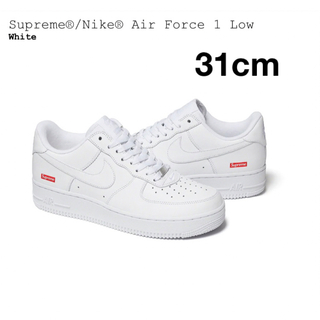 シュプリーム(Supreme)のSupreme Nike Air Force 1 Low White 31cm(スニーカー)