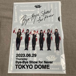 ビッシュ(BiSH)のBiSH Bye-Bye Show for Never クリアファイル＆シール(アイドルグッズ)