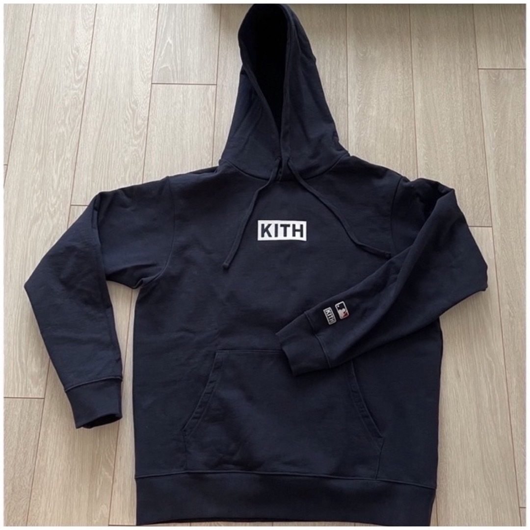 ????10.9限定価格‼️ほぼ新品‼️kith ×YANKEESkithパーカー L