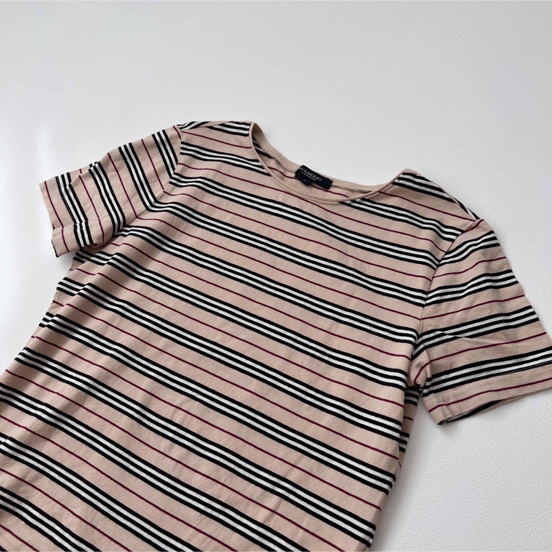 BURBERRY(バーバリー)の【希少】BURBERRY LONDON バーバリー　Tシャツ　カットソー レディースのトップス(Tシャツ(半袖/袖なし))の商品写真