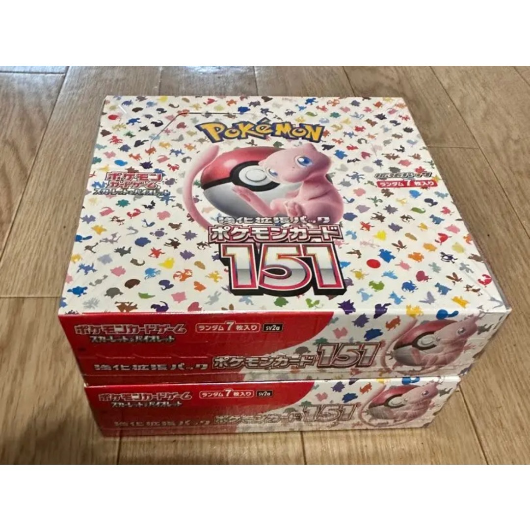 ポケモンカードゲーム 151 シュリンク付き2BOX