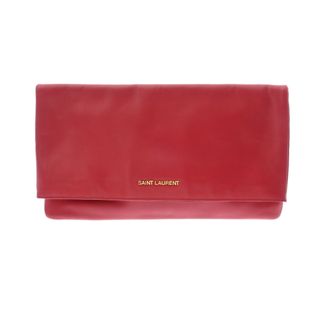 Saint Laurent Paris クラッチバッグ - 赤紫系