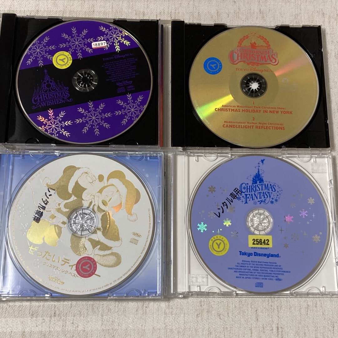 【CD】ディズニークリスマス・ウィッシュ・ファンタジー　クリスマスソング エンタメ/ホビーのCD(キッズ/ファミリー)の商品写真