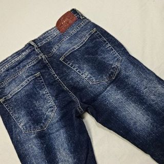 ザラ(ZARA)のZARA☆濃紺ストレッチスキニーデニム☆32☆ウェスト約84cm(デニム/ジーンズ)