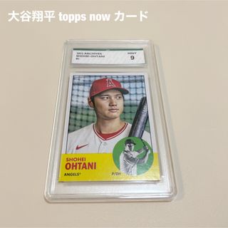 メジャーリーグベースボール(MLB)の【美品】大谷翔平 topps now カード　エンゼルス Angeles(シングルカード)