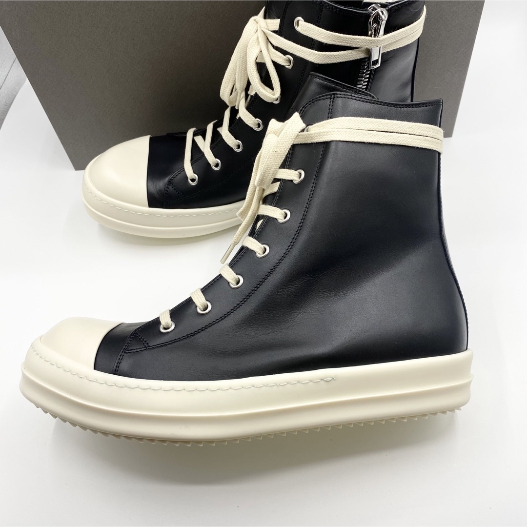 新品未使用！送料込み★RICK OWENS★ハイカット レザースニーカー