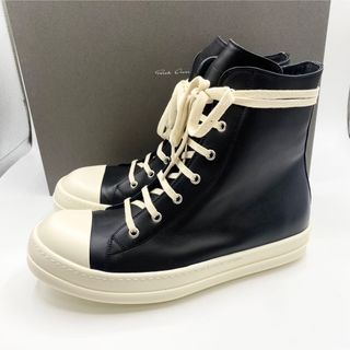 リックオウエンス(Rick Owens)の新品未使用！送料込み★RICK OWENS★ハイカット レザースニーカー(スニーカー)