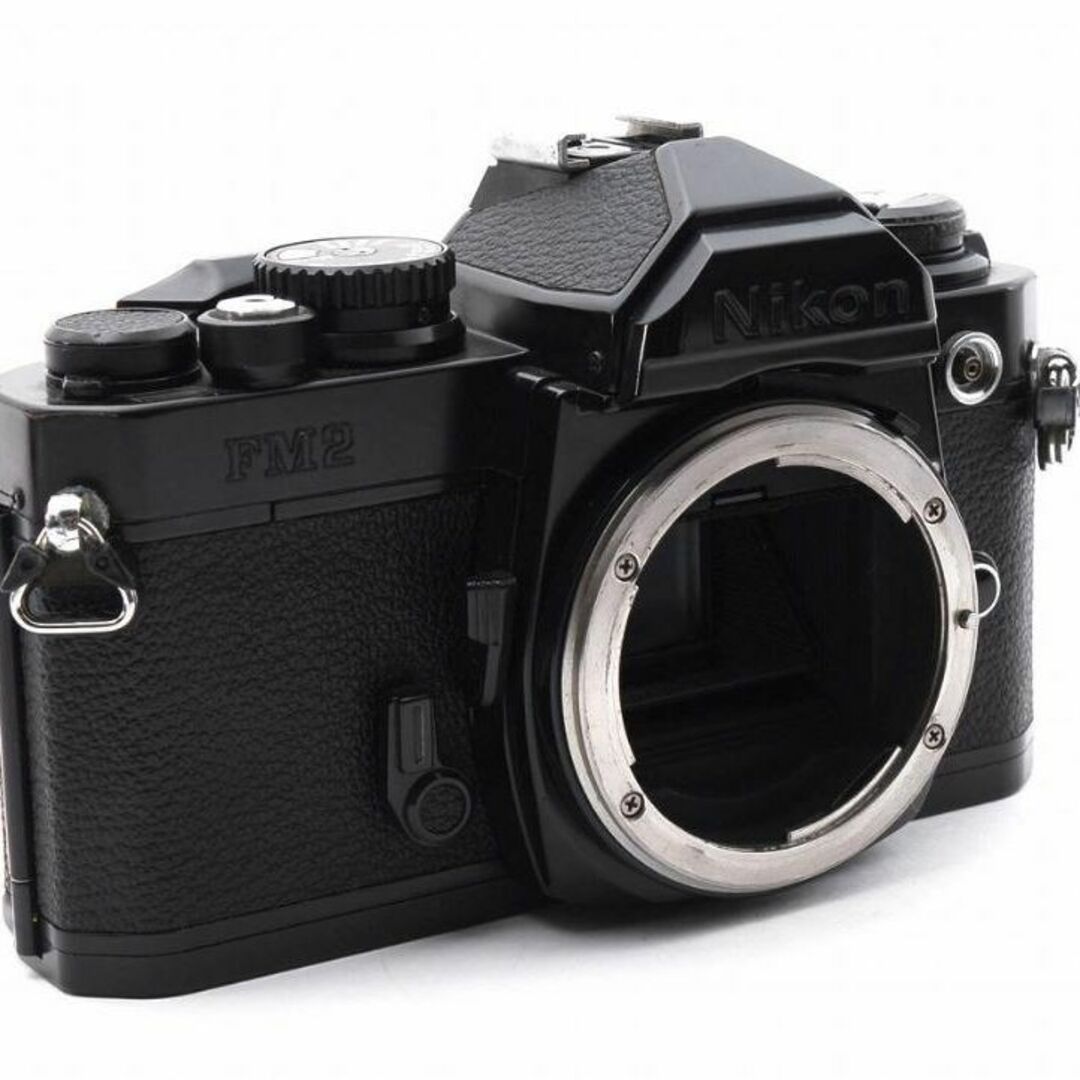【12日出品取】Nikon フィルムカメラ　New FM2 モルト張り替え済み