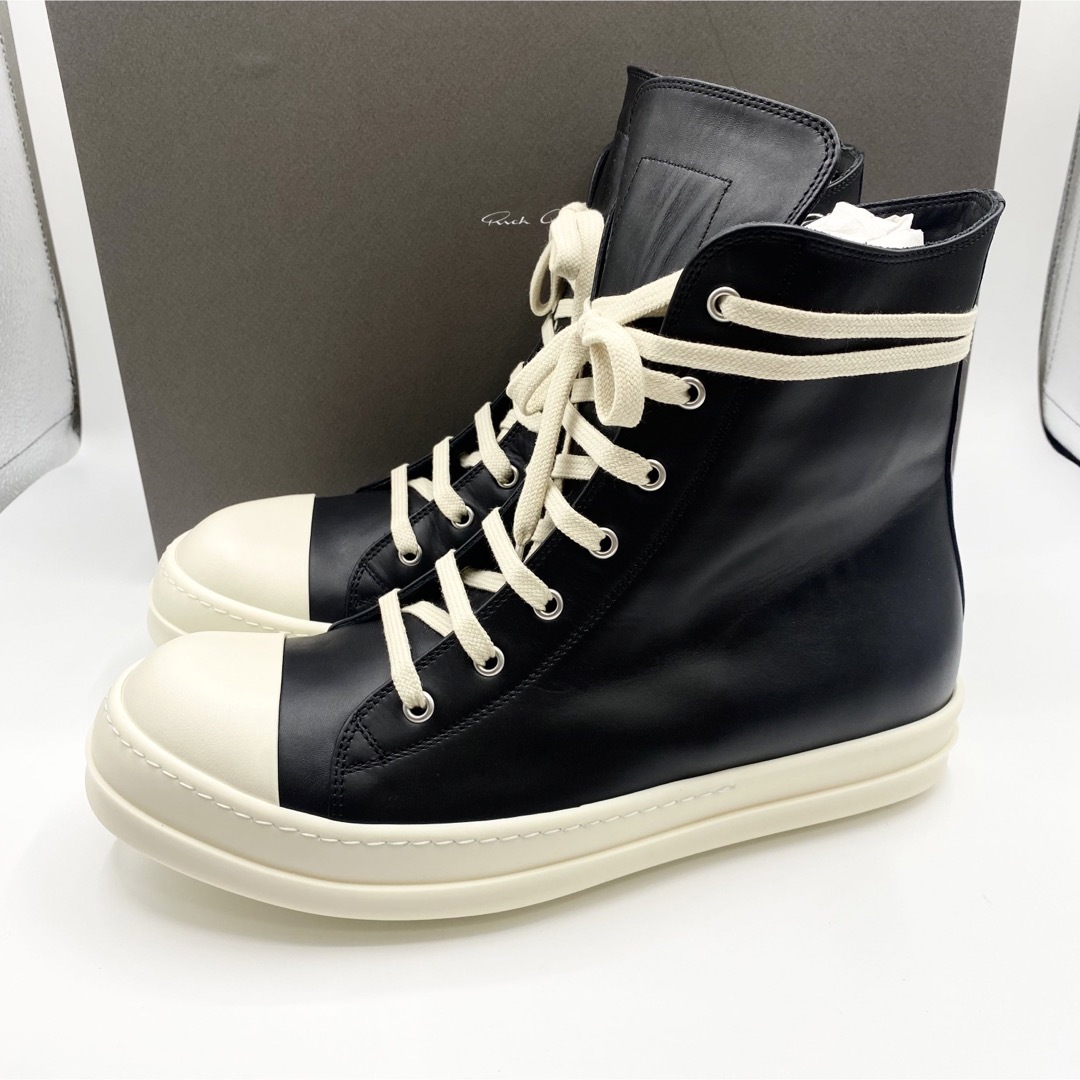 新品未使用！送料込み★RICK OWENS★ハイカット レザースニーカー