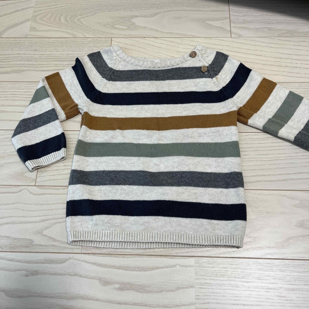 H&H(エイチアンドエイチ)のH&M ニット 9-12M キッズ/ベビー/マタニティのベビー服(~85cm)(ニット/セーター)の商品写真