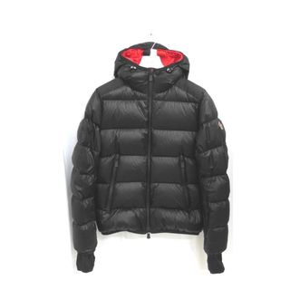 モンクレール(MONCLER)のモンクレール グルノーブル ダウンジャケット ヒンタートゥクス HINTERTUX ブラック×レッド系 #4 メンズ MONCLER GRENOBLE NA30571 中古(ダウンジャケット)