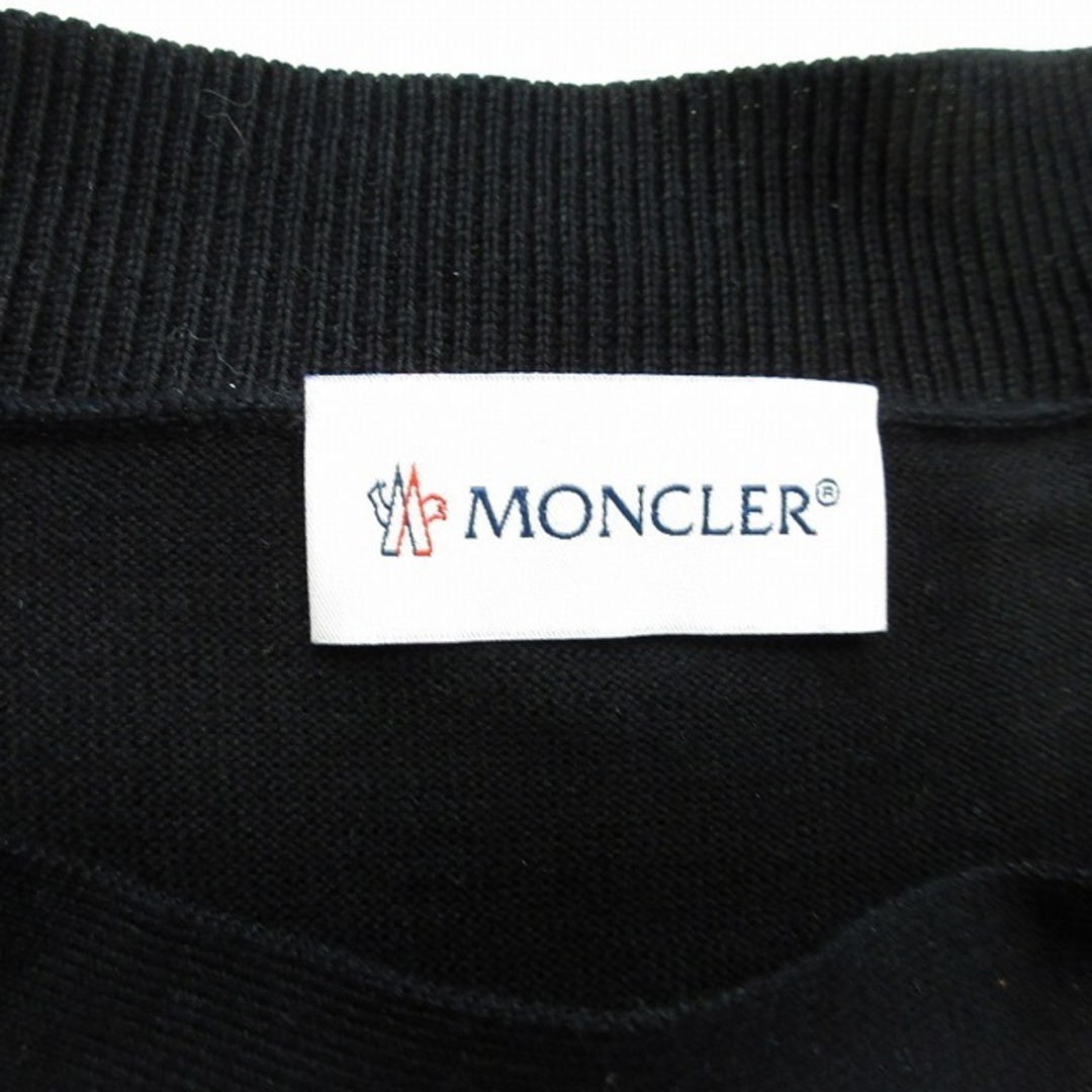 美品 2020年製 モンクレール MONCLER クルーネック コットン ニット 6