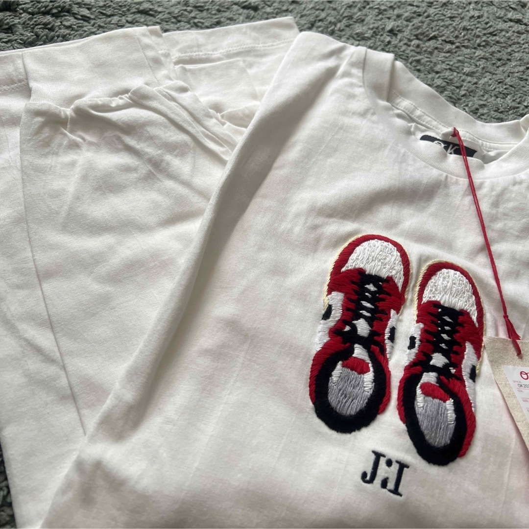 O.K.(オーケー)の未使用⭐︎O.K. オーケー 手刺繍 AIR JORDAN 1ロンT メンズのトップス(Tシャツ/カットソー(七分/長袖))の商品写真